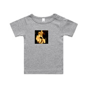 Gold Flower Wee Tee 0-24mnths