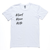 #Surf #Love #Life Men's T-Shirt 