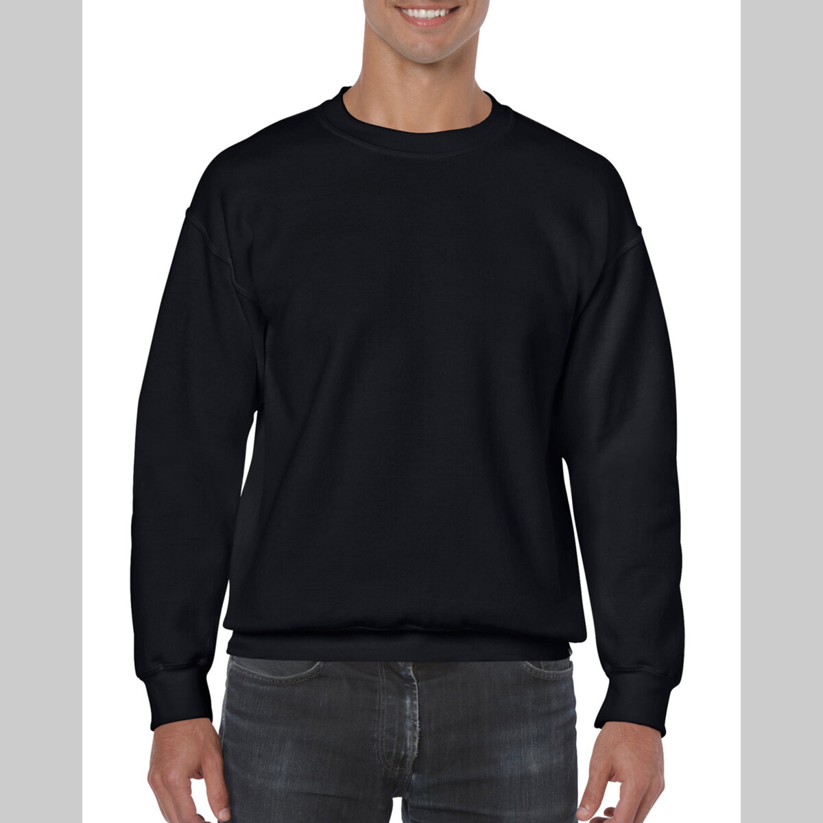 Gildan Crew Neck Sweatshirt Front