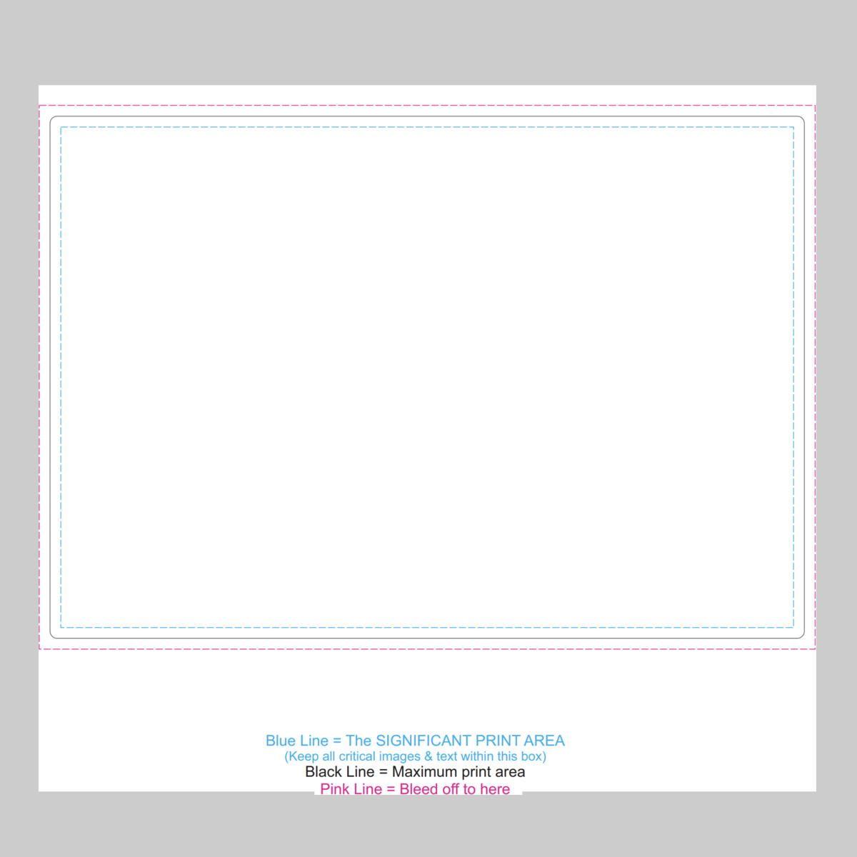 Fridge Magnet 210 x 145mm - Rectangle Front