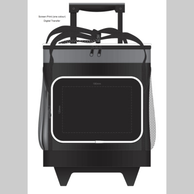 Glacier Cooler Trolley Front