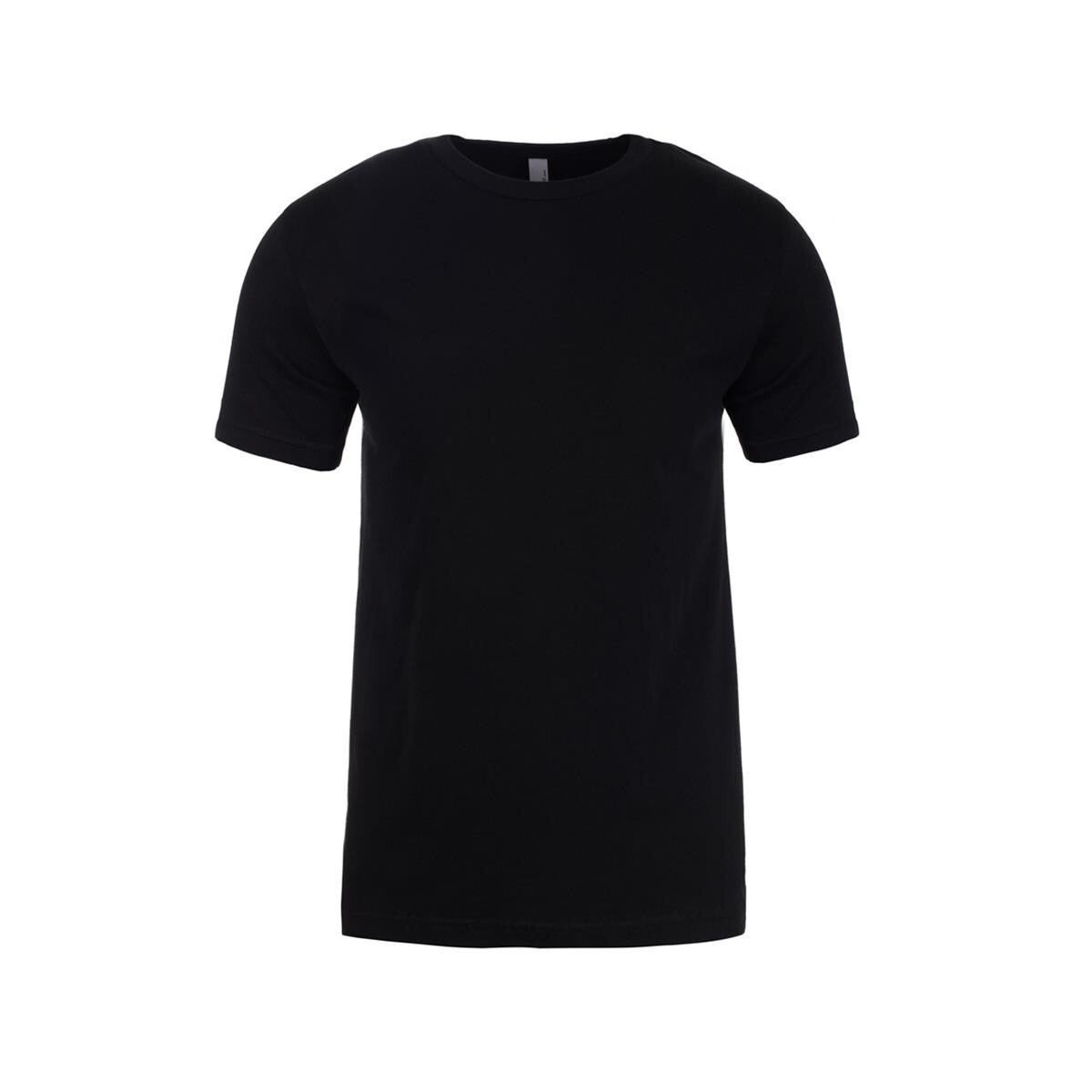Next Level Mens Fitted Cotton T Shirt Front